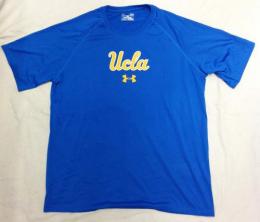 UCLA ブルーインズ グッズ カレッジ アンダーアーマー サイドライン ラグラン BL Tシャツ (ライトブルー)/ UCLA Bruins