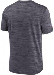 アトランタ ファルコンズ ナイキ '22 サイドライン ベロシティ ドライフィットTシャツ (霜降り黒)/ Atlanta Falcons