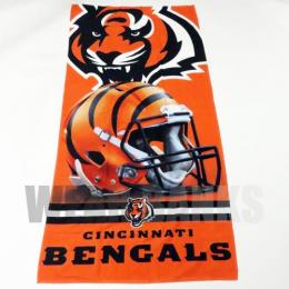 シンシナティ・ベンガルズ グッズ スペクトル ビーチ タオル(縦長版)/ Cincinnati Bengals