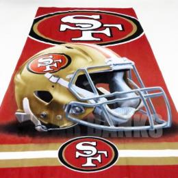 サンフランシスコ・フォーティーナイナース グッズ スペクトル ビーチ タオル(縦長版)/ San Francisco 49ers