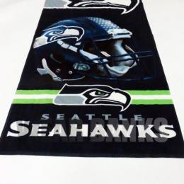 シアトル・シーホークス グッズ スペクトル ビーチ タオル(縦長版)/ Seattle Seahawks