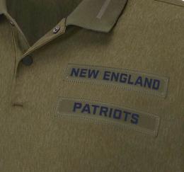 ニューイングランド ペイトリオッツ グッズ ナイキ '2018 Salute To Service DRI-FIT ポロシャツ (オリーブ)/ New England Patriots