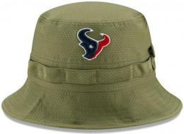 ヒューストン テキサンズ グッズ ニューエラ '2019 Salute To Service バケットハット (オリーブ)/ Houston Texans