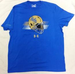 UCLA ブルーインズ グッズ カレッジ アンダーアーマー '18 チャージド ヘルメット コットンTシャツ (ライトブルー)/ UCLA Bruins