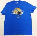 UCLA ブルーインズ グッズ カレッジ アンダーアーマー '18 チャージド ヘルメット コットンTシャツ (ライトブルー)/ UCLA Bruins