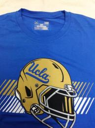 UCLA ブルーインズ グッズ カレッジ アンダーアーマー '18 チャージド ヘルメット コットンTシャツ (ライトブルー)/ UCLA Bruins