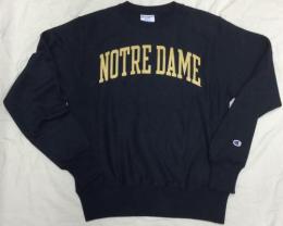 ノートルダム ファイティング アイリッシュ チャンピオン アーチ リバースウィーブ トレーナー (紺) (スウェット地)/ Notre Dame Fighting Irish