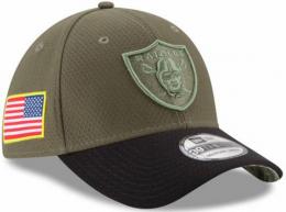 ラスベガス レイダース グッズ ニューエラ '2017 Salute To Service デジカモ 39 Thirty FLEX CAP / Las Vegas Raiders