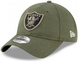 ラスベガス レイダース グッズ ニューエラ '2018 Salute To Service 9TWENTY CAP (オリーブグリーン) / Las Vegas Raiders