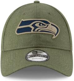 シアトル シーホークス グッズ ニューエラ '2018 Salute To Service 9TWENTY CAP (オリーブグリーン) / Seattle Seahawks