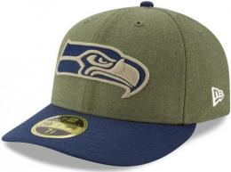 シアトル シーホークス グッズ ニューエラ '2018 Salute To Service 59FIFTY LOW PROFILE Fitted CAP / Seattle Seahawks