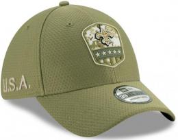 ニューオリンズ セインツ グッズ ニューエラ '2019 Salute To Service 39 Thirty FLEX CAP / New Orleans Saints