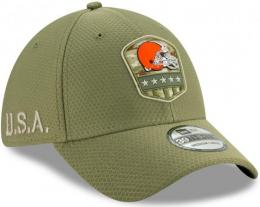 クリーブランド ブラウンズ グッズ ニューエラ '2019 Salute To Service 39 Thirty FLEX CAP / Cleveland Browns