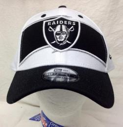 ラスベガス レイダース ニューエラ NFL '18 サイドライン サンクスギビング 39 Thirty FLEX CAP (黒/白) / Las Vegas Raiders
