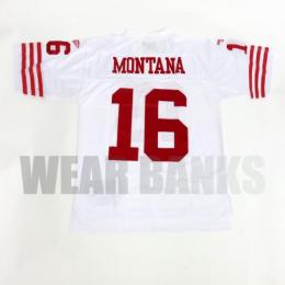 ジョー・モンタナ サンフランシスコ 49ers リーボック スローバック ジャージ (白)/ Joe Montana San Francisco 49ers Reebok Throwback Jersey