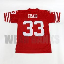 ロジャー・クレイグ サンフランシスコ 49ers リーボック スローバック ジャージ (赤)/ Roger Craig San Francisco 49ers Reebok Throwback Jersey