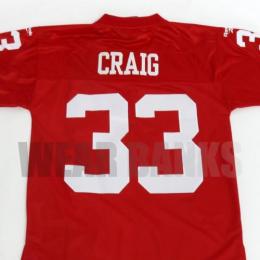 ロジャー・クレイグ サンフランシスコ 49ers リーボック スローバック ジャージ (赤)/ Roger Craig San Francisco 49ers Reebok Throwback Jersey