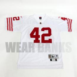 ロニー・ロット サンフランシスコ 49ers リーボック スローバック ジャージ (白)/ Ronnie Lott San Francisco 49ers Reebok Throwback Jersey