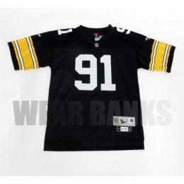 ケビン・グリーン ピッツバーグ スティーラーズ リーボック スローバック ジャージ (黒)/ Kevin Greene Pittsburgh Steelers Reebok Throwback Jersey