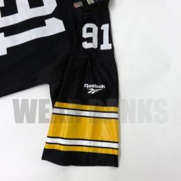 ケビン・グリーン ピッツバーグ スティーラーズ リーボック スローバック ジャージ (黒)/ Kevin Greene Pittsburgh Steelers Reebok Throwback Jersey