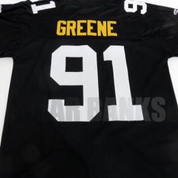ケビン・グリーン ピッツバーグ スティーラーズ リーボック スローバック ジャージ (黒)/ Kevin Greene Pittsburgh Steelers Reebok Throwback Jersey