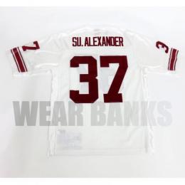 ショーン・アレキサンダー アラバマ クリムゾンタイド ナイキ レジェンドレプセンティックジャージ (白) / Shaun Alexander Alabama Crimson Tide NIKE JERSEY (WHITE)