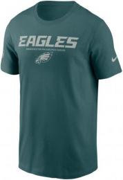 フィラデルフィア イーグルス ナイキ '25 サイドライン コットン ドライフィットTシャツ (ミッドナイトグリーン) / Philadelphia Eagles