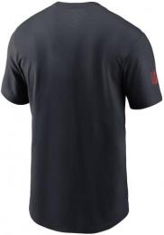ヒューストン テキサンズ ナイキ '25 サイドライン コットン ドライフィットTシャツ (紺) / Houston Texans