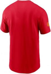 カンザスシティ チーフス ナイキ '25 サイドライン コットン ドライフィットTシャツ (赤) / Kansas City Chiefs