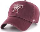 テキサスA&M アギーズ '47BRAND ( フォーティーセブンブランド ) NCAA レガシー クリーンアップ スラウチ CAP (マルーン)※ヴィンテージロゴ版 / Texas A&M Aggies