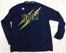 ミシガン ウルバリンズ グッズ アディダス '14 アフターショック 長袖 Tシャツ (クライマライト版)/ Michigan Wolverines