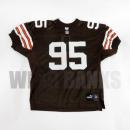 ジャミール・ミラー クリーブランド ブラウンズ プーマ ヴィンテージ オーセンティックゲームジャージ (ブラウン)/ Jamir Miller Cleveland Browns Team Color Jersey