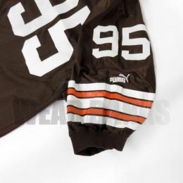 ジャミール・ミラー クリーブランド ブラウンズ プーマ ヴィンテージ オーセンティックゲームジャージ (ブラウン)/ Jamir Miller Cleveland Browns Team Color Jersey