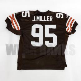 ジャミール・ミラー クリーブランド ブラウンズ プーマ ヴィンテージ オーセンティックゲームジャージ (ブラウン)/ Jamir Miller Cleveland Browns Team Color Jersey