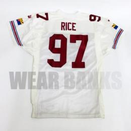 シメオン・ライス アリゾナ カーディナルス プーマ ヴィンテージ オーセンティックゲームジャージ (白)/ Simeon Rice Arizona Cardinals White Jersey