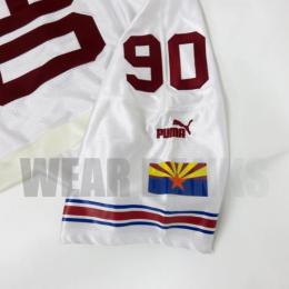 アンドレ・ワズワース アリゾナ カーディナルス プーマ ヴィンテージ オーセンティックゲームジャージ (白)/ Andre Wadsworth Arizona Cardinals White Jersey