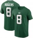 アーロン ロジャース ニューヨーク ジェッツ ナイキ プレイヤーナンバー両面Tシャツ (緑)/ Aaron Rodgers New York Jets