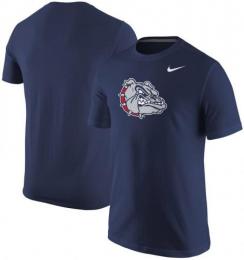 ゴンザガ ブルドックス ナイキ グロスロゴ コットン Tシャツ (紺)/ Gonzaga Bulldogs