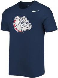 ゴンザガ ブルドックス ナイキ ビッグロゴ コットン Tシャツ (紺)/ Gonzaga Bulldogs