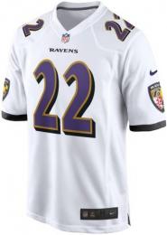 デリック・ヘンリー ボルチモア レイブンズ ナイキ ゲームジャージ (白)/ Derrick Henry Baltimore Ravens