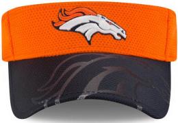 デンバー・ブロンコス グッズ ニューエラ NFL '16 サイドライン サインバイザー (紺/オレンジ) / Denver Broncos