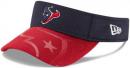 ヒューストン・テキサンズ グッズ ニューエラ NFL '16 サイドライン サインバイザー(赤/紺) / Houston Texans