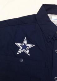 ダラス カウボーイズ グッズ コロンビア '2020 タミアミ 半袖シャツ (紺)/ Dallas Cowboys