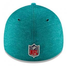 マイアミ ドルフィンズ グッズ ニューエラ NFL '18 サイドライン ホーム 39 Thirty FLEX CAP (アクア/オレンジ) ※クラシックロゴ版/ Miami Dolphins