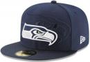 シアトル シーホークス グッズ ニューエラ '2016 サイドライン 59 FIFTY Fitted CAP / Seattle Seahawks