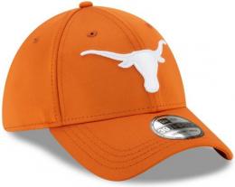 テキサス ロングホーンズ ニューエラ クラシック サーティーナインサーティーフレックス CAP(ダークオレンジ) / Texas Longhorns