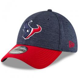 ヒューストン テキサンズ グッズ ニューエラ NFL '18 サイドライン ホーム 39 Thirty FLEX CAP (紺/赤)/ Houston Texans
