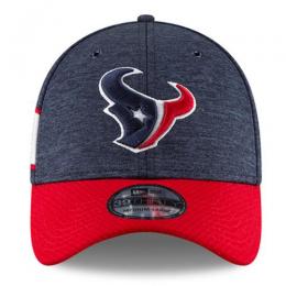 ヒューストン テキサンズ グッズ ニューエラ NFL '18 サイドライン ホーム 39 Thirty FLEX CAP (紺/赤)/ Houston Texans