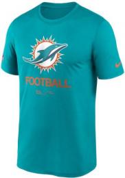 マイアミ ドルフィンズ ナイキ '22 サイドライン インフォグラフィック ドライフィットTシャツ (アクア) / Miami Dolphins