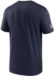 ニューイングランド ペイトリオッツ ナイキ '22 サイドライン インフォグラフィック ドライフィットTシャツ (紺) / New England Patriots